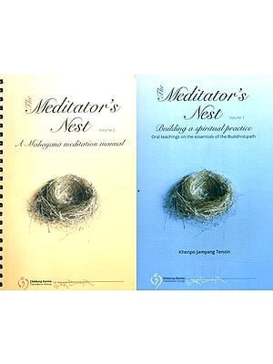 Meditator's Nest Building a Spiritual Practice- Oral Teachings on the Essentials of the Buddhist Path (Set of 2 Volumes)