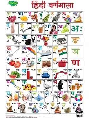 हिंदी वर्णमाला- Hindi Alphabet (Chart)