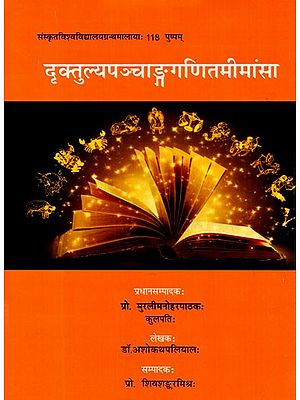 दृक्तुल्यपञ्चाङ्गगणितमीमांसा-Drakavtulyapanchagad Ganit Mimansa (Calender Mathmetical Mysticism)