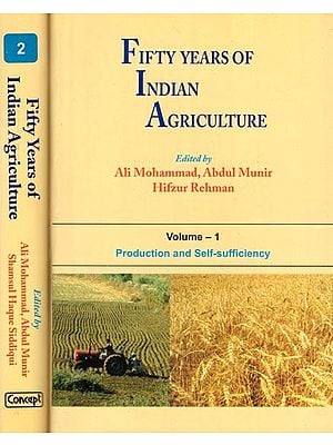Fifty Years of Indian Agriculture (Set of 2 Volumes)