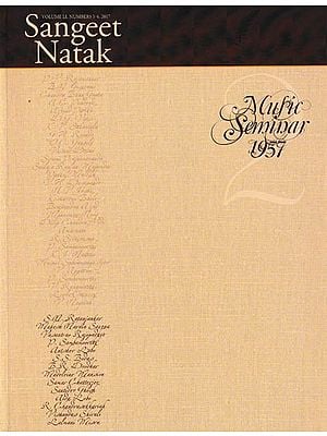 Sangeet Natak: Volume LI, Numbers 1-4, 2017