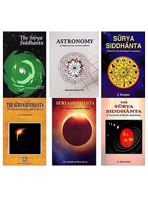 The Surya Siddhanta (Translation and Studies): Set of 6 Books