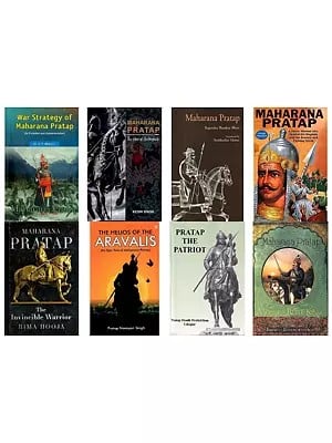 Books on Maharana Pratap  (Set of 8 Books)