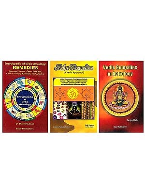 Vedic Remedies in Astrology (Set of 3 Books)