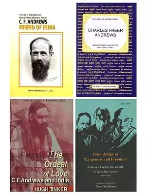 Charles Freer Andrews: Friend of India (Set of 4 Books)