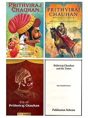 Prithviraj Chauhan (Set of 4 Books)