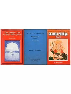 Three Studies on the Skanda Purana (Set of 3 Books)