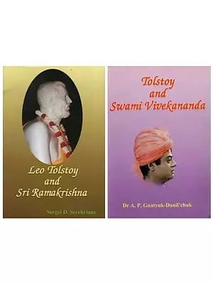 Leo Tolstoy and Sri Ramakrishna and Swami Vivekananda (Set of 2 Books)