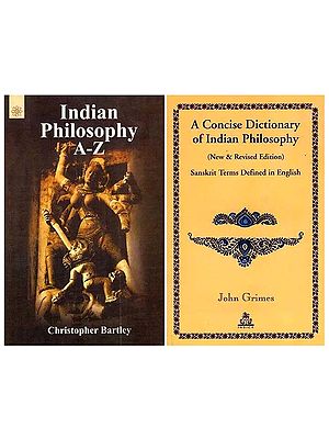 Two Dictionaries of Indian Philosophy (Set of 2 Books)