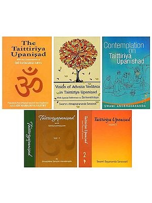 Big Commentaries on the Taittiriya Upanisad (Set of 6 Books)