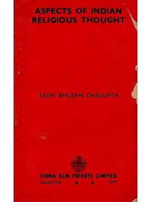 Aspects of Indian Religious Thought (An Old and Rare Book)