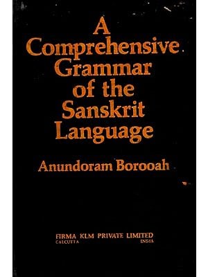 A Comprehensive Grammar of the Sanskrit Language- Analytical, Historical and Lexicographical  (An Old and Rare Book)