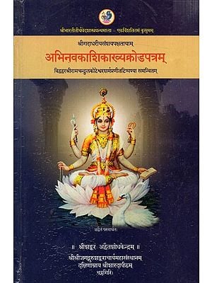 अभिनवकाशिकाख्यक्रोडपत्रम्- विद्वद्वरश्रीरामचन्दुलकोटेश्वरवार्मप्रणीतटिप्पण्या समन्वितम्: Abhinava Kashika Krodapatram with Commentary of Sri Ramachandula Koteshwar Varma