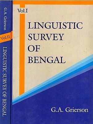 Linguistic Survey of Bengal (Set of 2 Volumes)