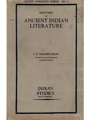 Sketches of Ancient Indian Literature (An Old and Rare Book)