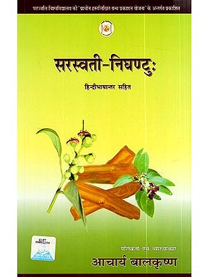 सरस्वती-निघण्टुः हिन्दीभाषान्तर सहित: Saraswati-Nighanthu (With Hindi Translation)