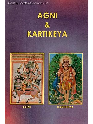 Agni & Kartikeya: Gods & Goddesses of India- 13 (An Old and Rare Book)