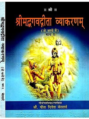 श्रीमद्भगवद्गीता व्याकरणम्: Srimad Bhagavad Gita Grammar (Set of 2 Volumes)