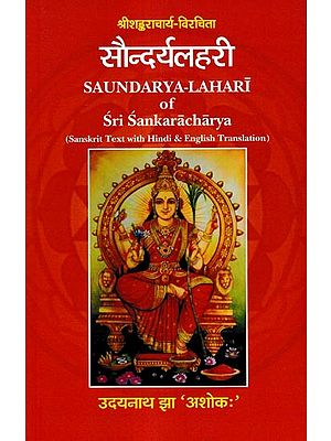 सौन्दर्यलहरी: Saundarya Lahari of Sri Shankaracharya (Sanskrit Text with Hindi & English Translation)