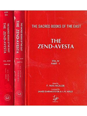 The Zend-Avesta (Sacred Books of The East) Set of 3 Parts