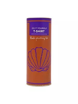 Cotton T-Shirt Printing Kit - Lilac - Shell (Do it Yourself)