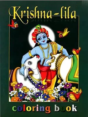Krishna- Lila Coloring Book