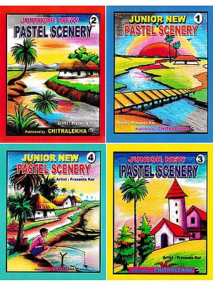 Junior New Pastel Scenery (Set of 4 Volumes)