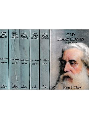 Old Diary Leaves - 1874-98 (Set of 6 Volumes)