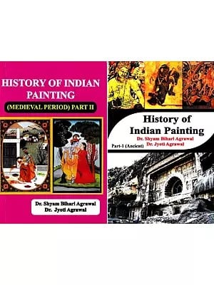 History of Indian Painting: Ancient and Medieval Period (Set of 2 Volumes)