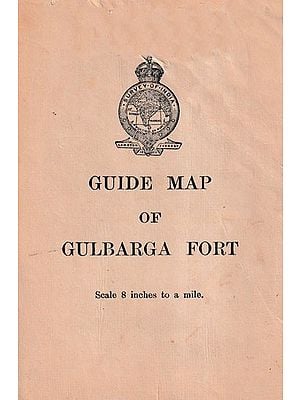 Guide Map of Gulbarga Fort (An Old and Rare)