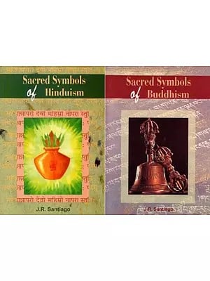 Sacred Symbols of Hinduism and Buddhism (Set of 2 Books)