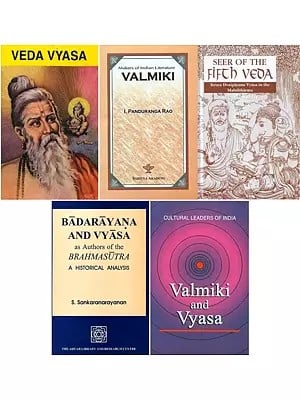 Sage Vyasa and Valmiki: Collection of Biographies (Set of 5 Books)