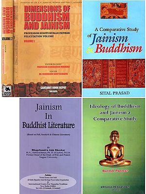 Buddhism and Jainism: A Comparative Study (Set of 4 Titles)