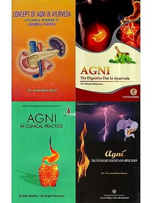 Concept of Agni in Ayurveda (Set of 4 Books)