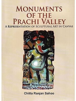 Monuments of the Prachi Valley (A Representation of Sculptural Art in Canvas)