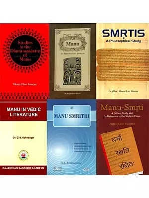 Studies in Manu and His Smrti (Set of 7 Books)