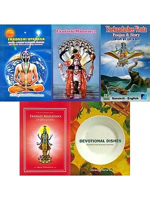 Five Books on Ekadasi and Its Fasting (Set of 6 Books)