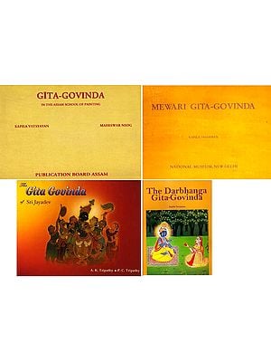 The Gita Govinda in Indian Art (Set of 4 Books)