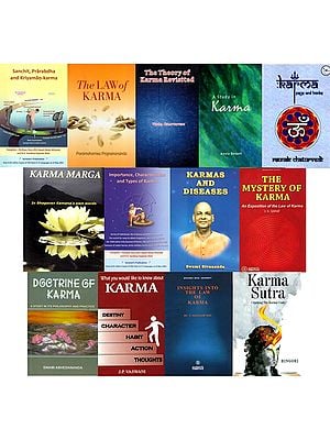 An Exhaustive Collection of Books on Karma (Set of 13 Books)