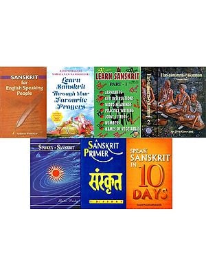 Learn Sanskrit (With Romanisation, Set of 7 Titles)