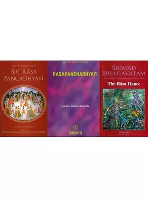 Krishna's Rasa Dance in the Srimad Bhagavatam (Set of 3 Books)