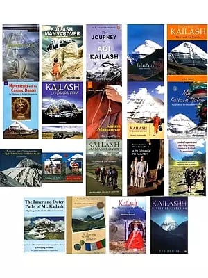 Kailash Manasarovar: Pilgrimage to Lord Shiva (Set of 19 Books)