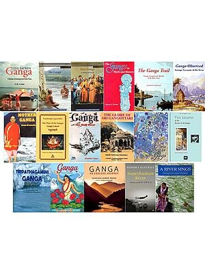 Books on River Goddess Ganga (Set of 17 Books)