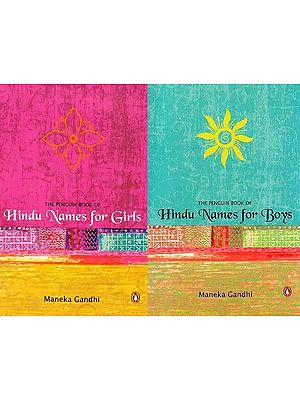 Hindu Names for Girls and Boys (Set of 2 Books)