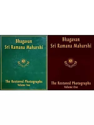 Bhagavan Sri Ramana Maharshi: The Restored Photographs (Set of 2 Volumes)