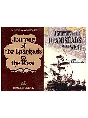 Journey of the Upanishads to the West (Set of 2 Books)