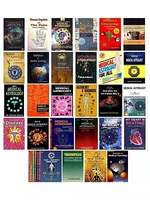 Books on Medical Astrology (Set of 35 Books)