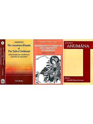 Anumana (Inference) as Pramana: Set of 4 Books