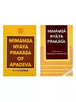 Mimamsa Nyaya Prakasa of Apadeva (Set of 2 Books)