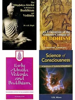 Buddhism and Vedanta (Set of 4 Books)